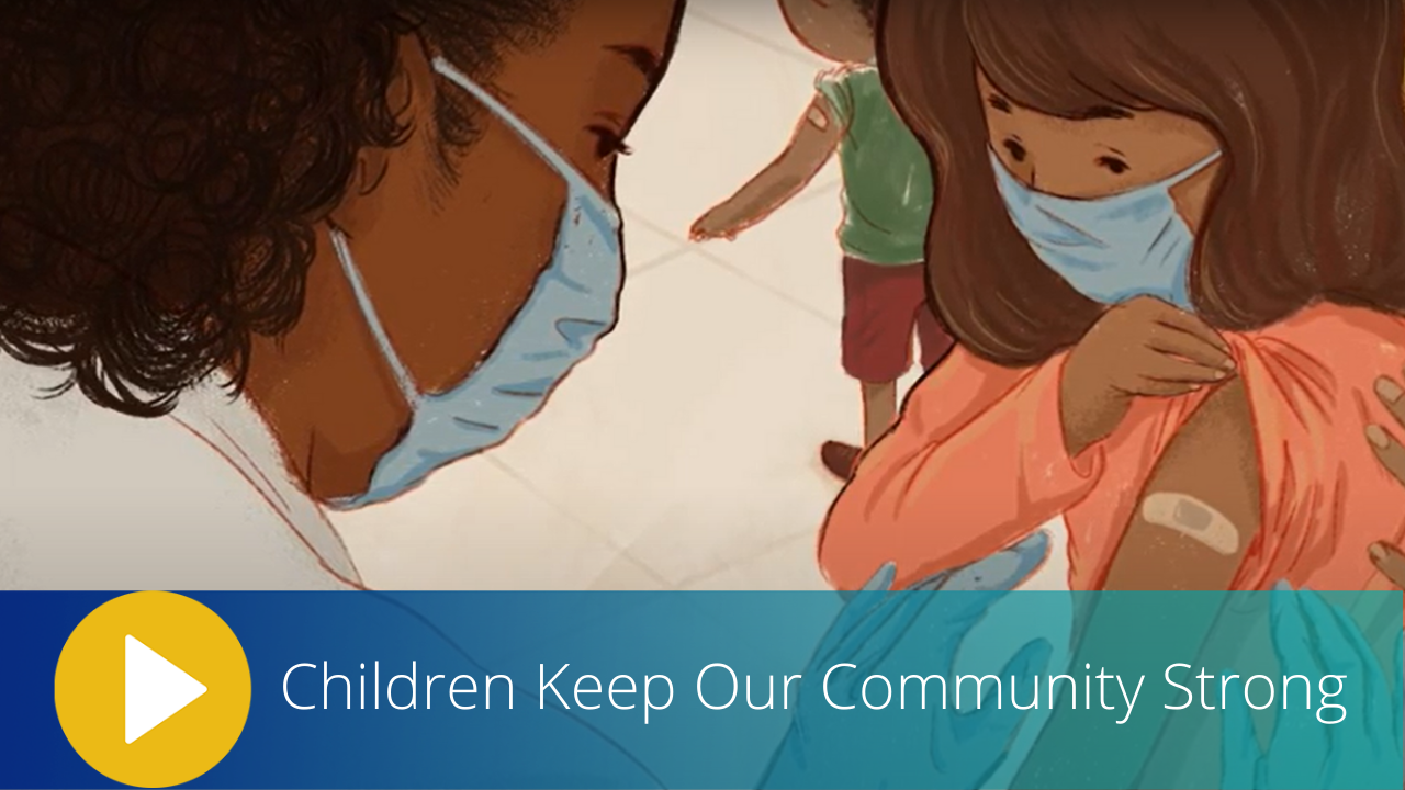 Links to Children Keep Our Community Strong video on YouTube