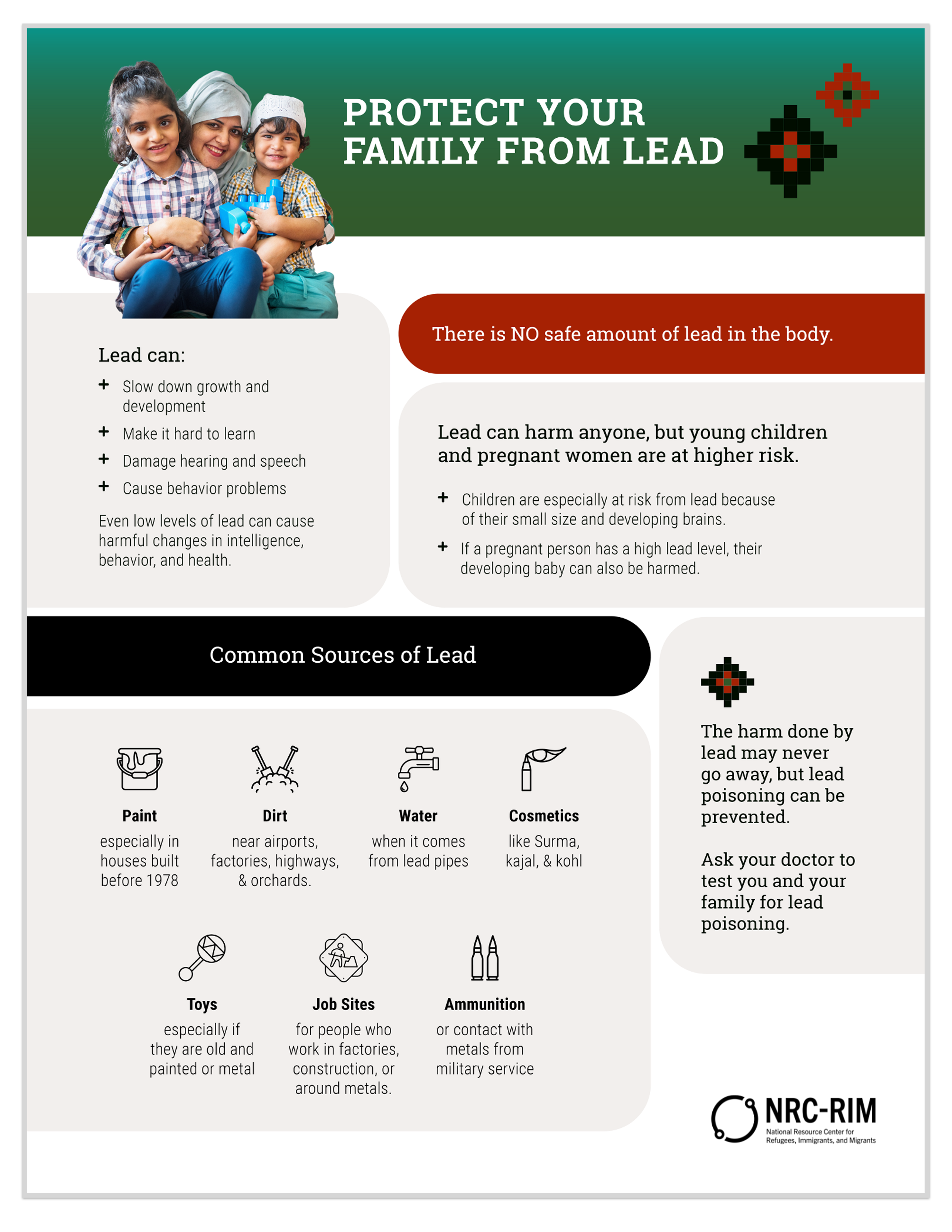 lead prevention fact sheet