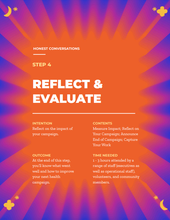 Honest Conversations Playbook 4: Reflect and Evaluate